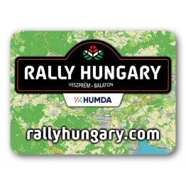 RALLY HUNGARY 2025 - hűtőmágnes